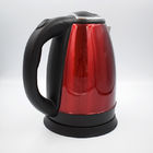 Red Rough Brushed Stainless Steel Electric Water Boiler 220V Energy Saving